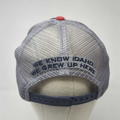 Farm Bureau Ins Snapback Trucker Hat Blue OS Adjustable Mesh Back Buck's Bags