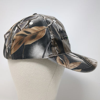 Hoxer Idaho Sand Gravel Camo Fishing Fly Safety Baseball Cap Gray One Size Hat