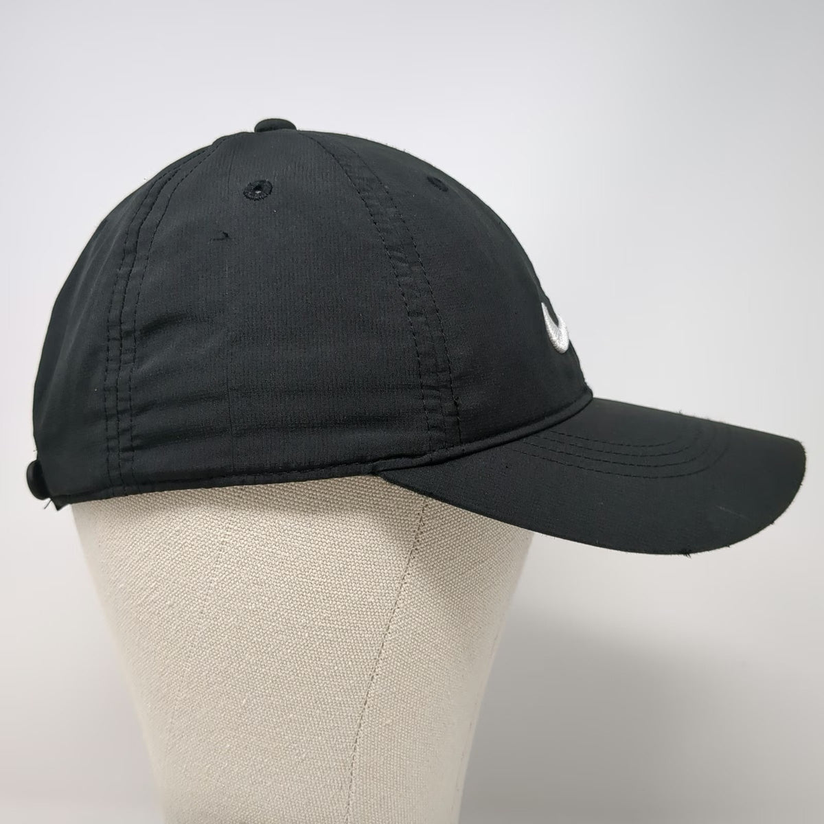 Nike Baseball Cap Black One Size Dri-FIT Legacy91 Swoosh Adjustable Athletic Hat