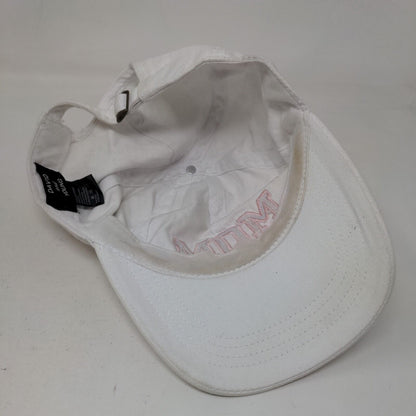 Mom Slideback Hat White OSFM Embroidered 6 Panel David And Young