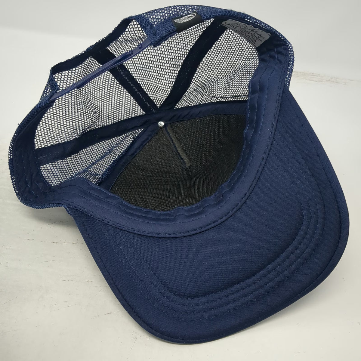 Kai Aloha Supply Trucker Hat Blue One Size Maui Strong Shaka Mesh Snapback