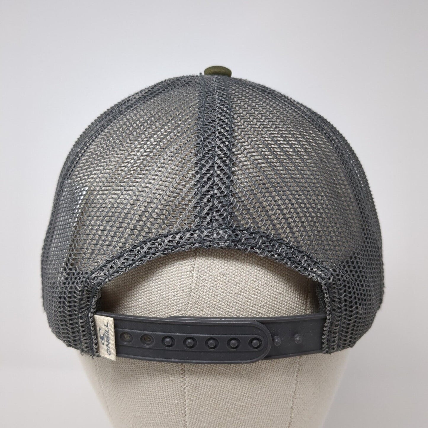 O'Neill Snapback Rope Trucker Hat Brown One Size Mesh Back Colorblock