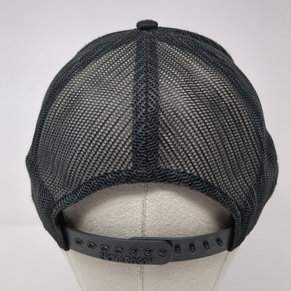 Rush Truck Centers Snapback Trucker Hat Black One Size Mesh Back 6 Panel