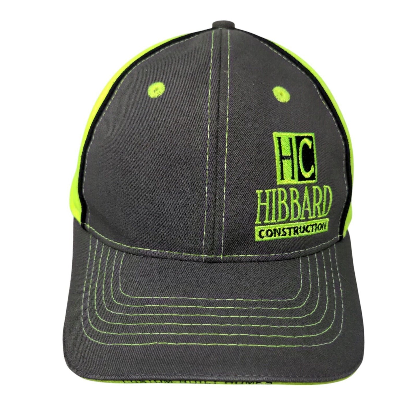 HC Hibbard Construction Strapback Hat Multicolor OSFA Embroidered
