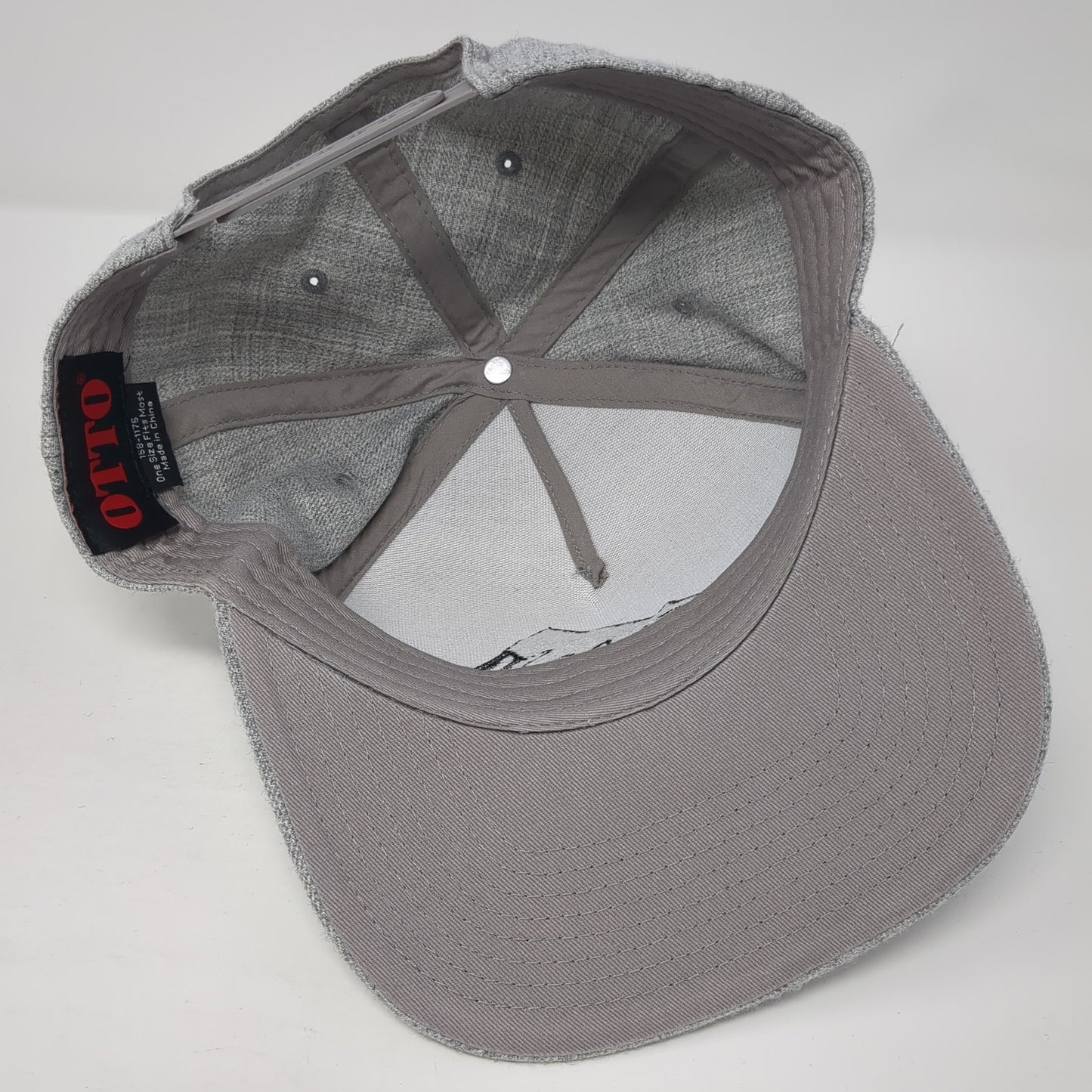 Haralts Harveys Lake Tanoe Snapback Hat Gray OS Adjustable Embroidered Otto