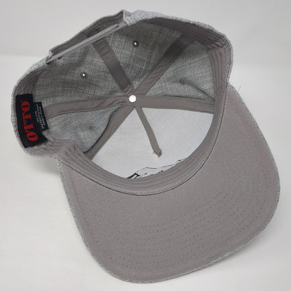 Haralts Harveys Lake Tanoe Snapback Hat Gray OS Adjustable Embroidered Otto