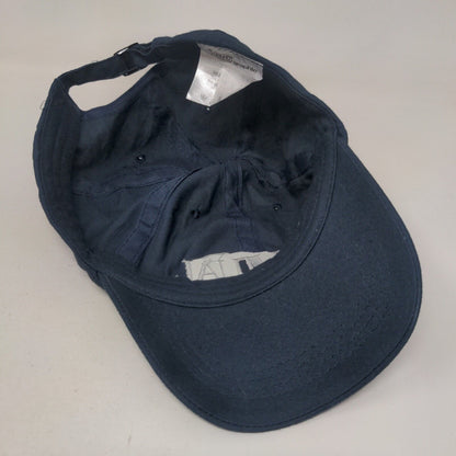 Mutual Credit Union Slideback Hat Blue One Size Adjustable Embroidered 6 Panel
