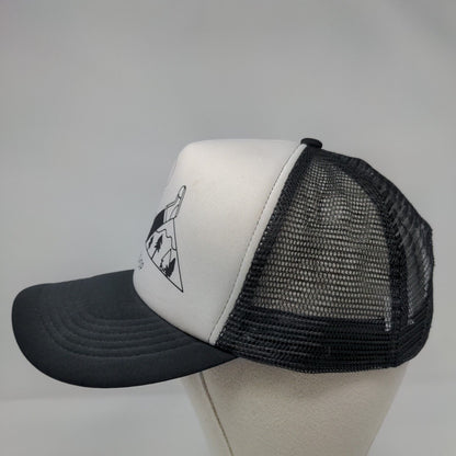 REI Co-op Mountain Climber Snapback Trucker Hat Black OSFA Mesh Back