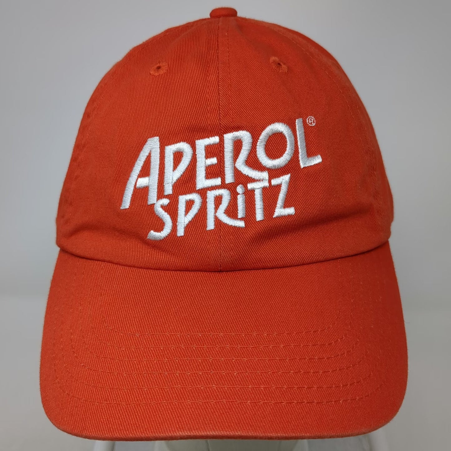 Aperol Spritz Orange Baseball Cap One Size Slideback Embroidered Cotton Hat