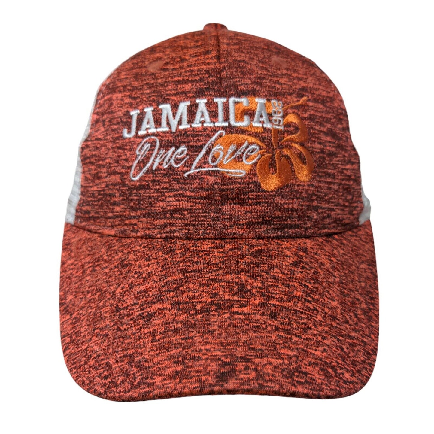Jamaica One Love Strapback Mesh Back Trucker Hat Multi OSFA Surf Classic