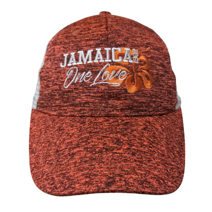 Jamaica One Love Strapback Mesh Back Trucker Hat Multi OSFA Surf Classic