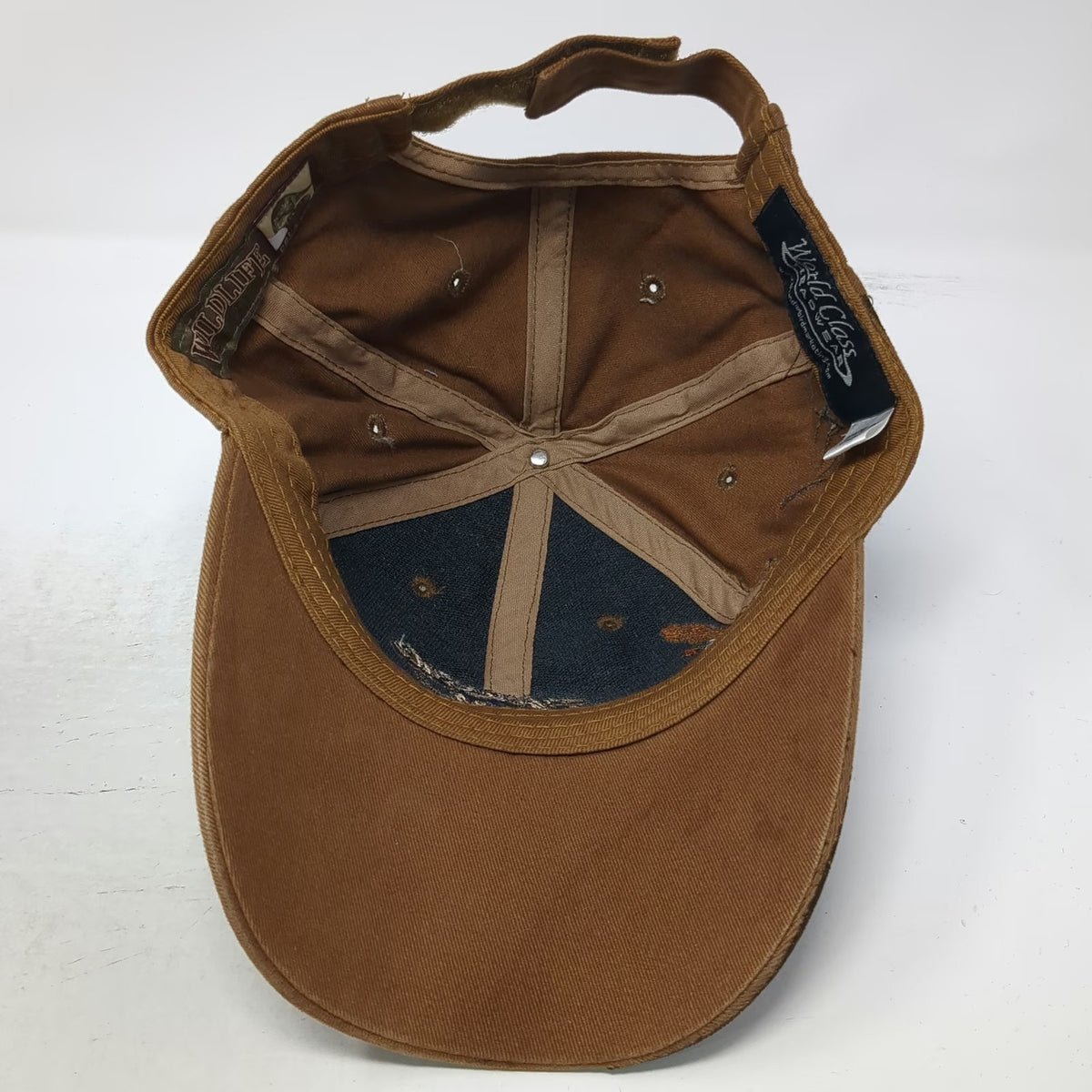 World Class Baseball Cap Brown One Size Pheasants Forever Hunting Hat Wildlife