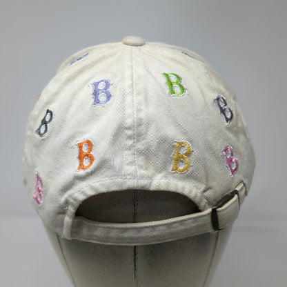 Boston Red Sox MLB American Needle White One Size Baseball Cap All Over Logo Hat