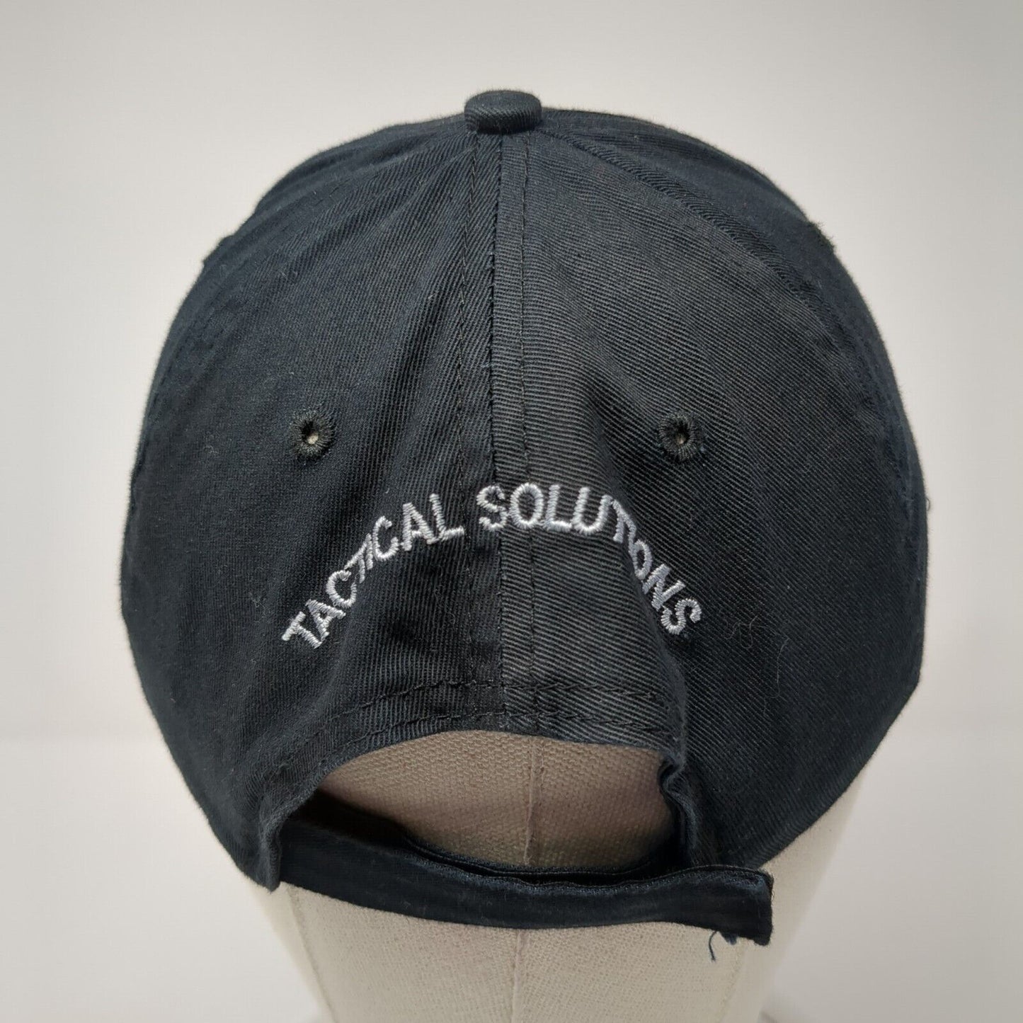 TS Tactical Solutions Strapback Hat Black One Size Port & Company