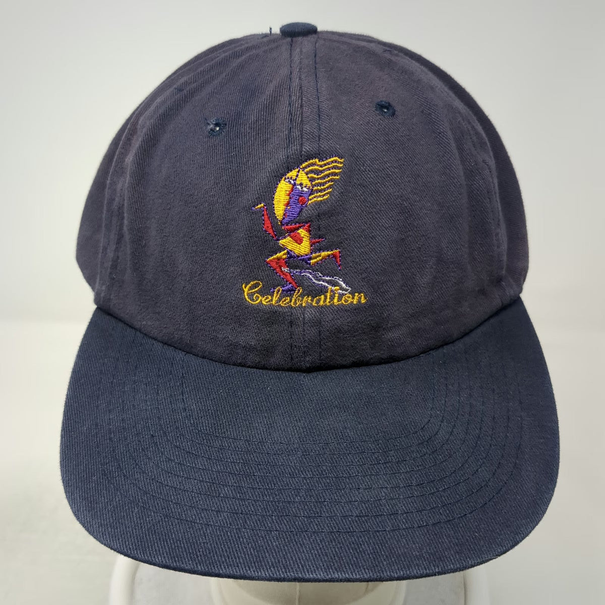 Basic Hat Baseball Cap Blue One Size Celebration Florida Logo Cotton Slideback