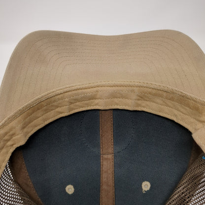 Onager Optek Snapback Mesh Back Trucker Hat Brown One Size Richardson