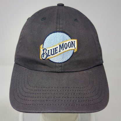 Blue Moon Beer Logo Embroidered Baseball Cap Hat One Size Adjustable Strapback
