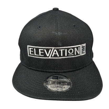 Elevation 2750 Snapback Hat Black One Size Adjustable New Era 9Fifty