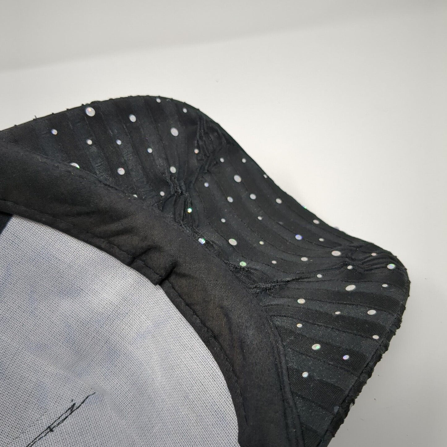 Something Special LA Snapback Trucker Hat Black OS Adjustable Sequin Mesh Back