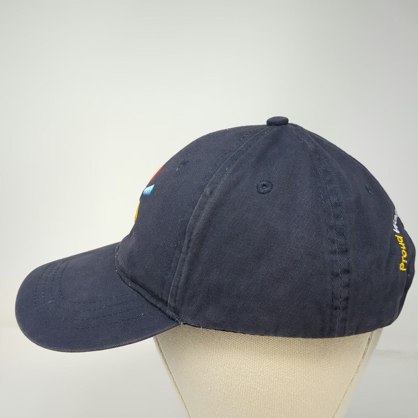 Walmart Associate Spark Logo Blue One Size Baseball Cap Slideback Hat Embroidery