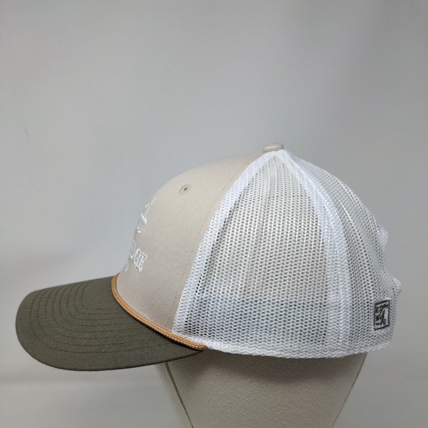 Blue Bridge Foundation Snapback Trucker Hat Multicolor OSFM Mesh Back Rope