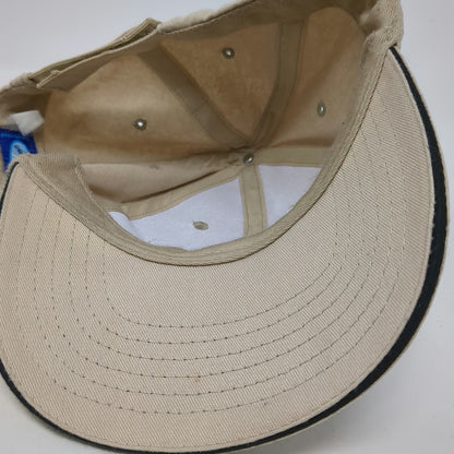 Surfware Baseball Cap Beige One Size Hawaii Palm Tree Embroidered Strapback Hat