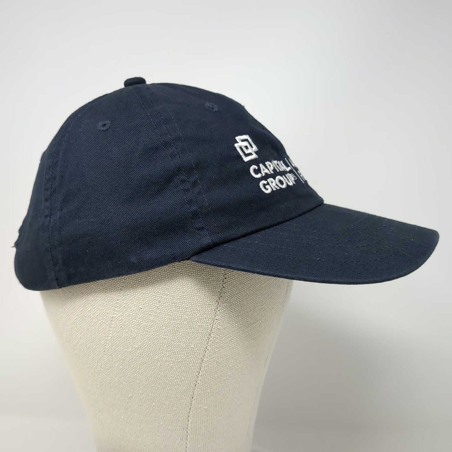 Big X Capital Group American Funds Blue One Size Baseball Cap Hat Slideback Logo