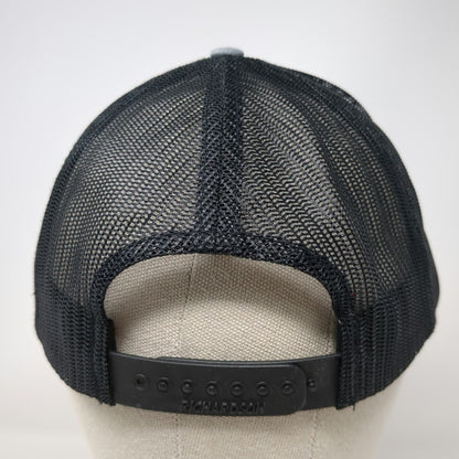 Richardson Trucker Hat Gray One Size Snapback Mesh Mesquite Creek Outfitters