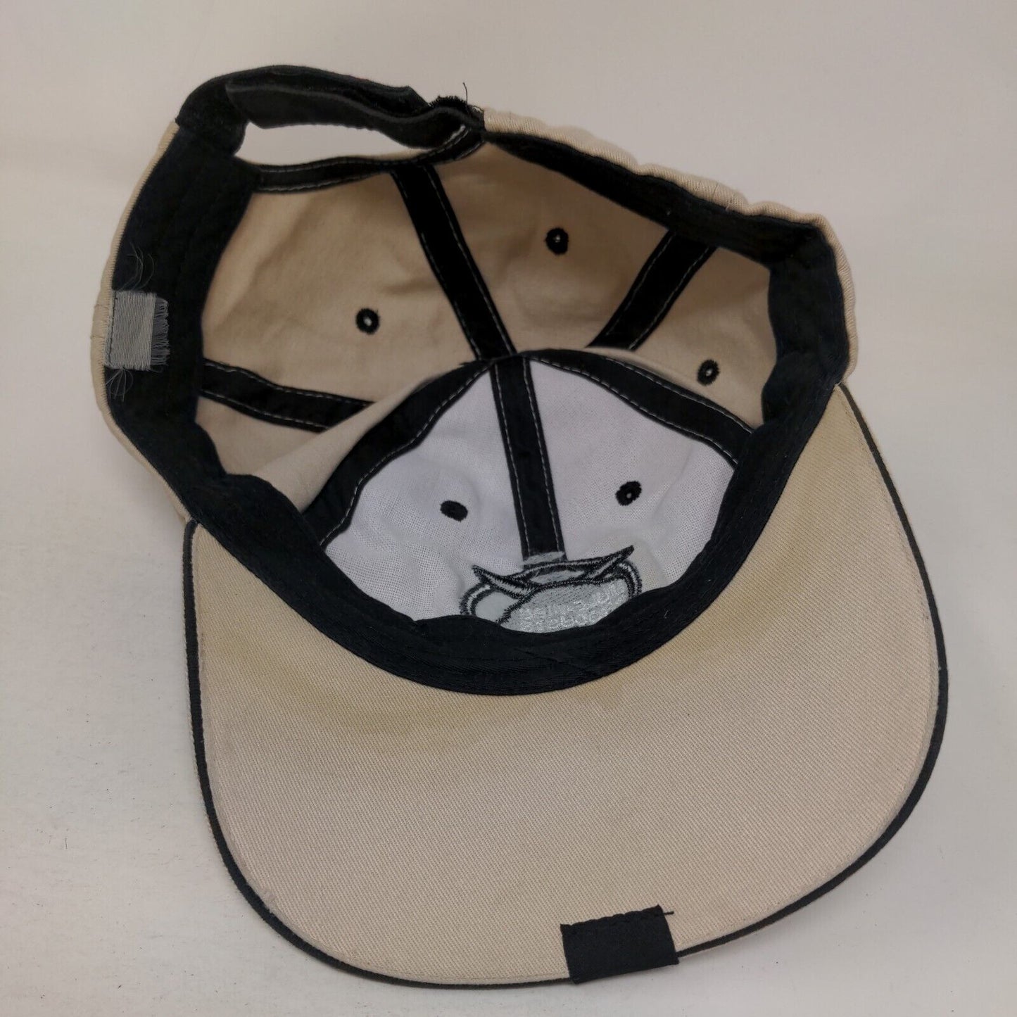 Mule-Hide Products Est. 1906 Strapback Hat Tan One Size Embroidered Logo