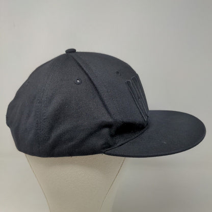 Hands On Originals Christian Men's Snapback Hat Black Embroidered Believe