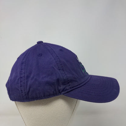 Baa Haba Malne Adult Strapback Hat Purple One Size Adjustable Embroidered