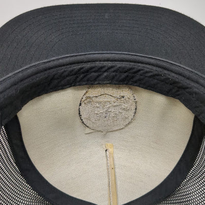 Yupoong Trucker Hat Black One Size Toobs Distribution Mesh Back Snapback Logo