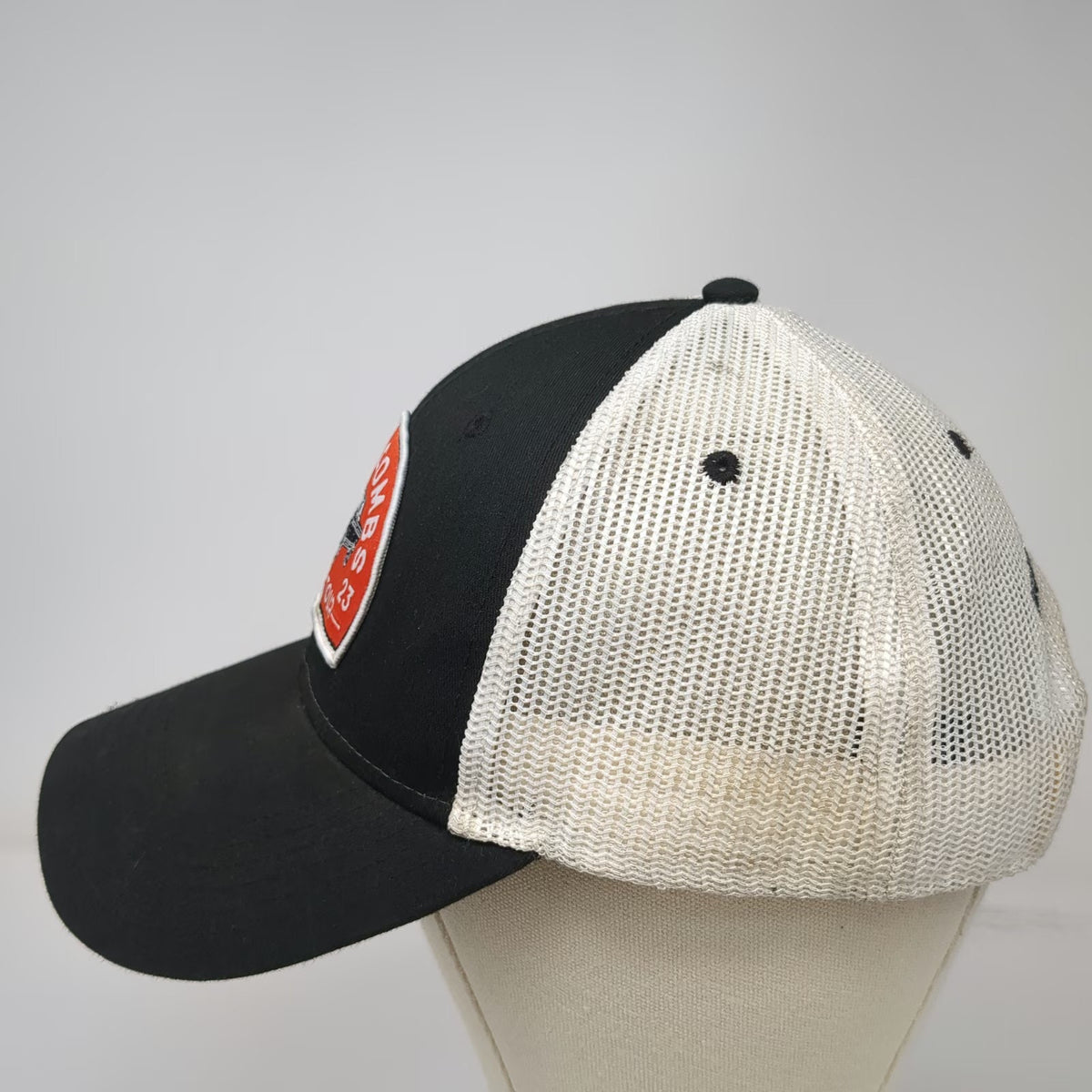 Otto Luke Combs 2023 World Tour Trucker Hat Black One Size Snapback Truck Patch