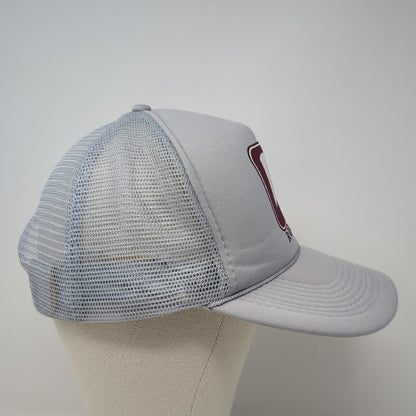 Rovor Snapback Trucker Hat Gray One Size Adjustable 6 Panel Mesh Back