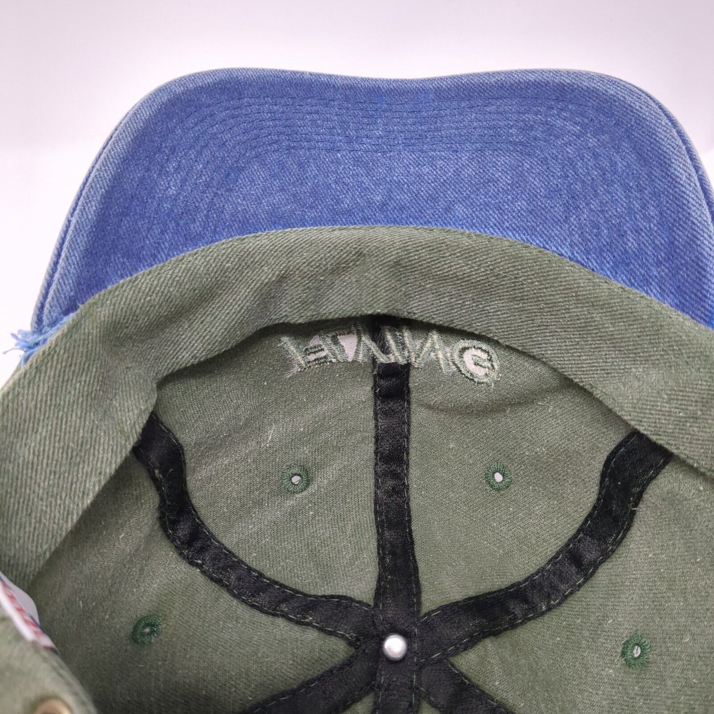 Flying Slideback Hat Multi One Size Adjustable Embroidered Colorblock