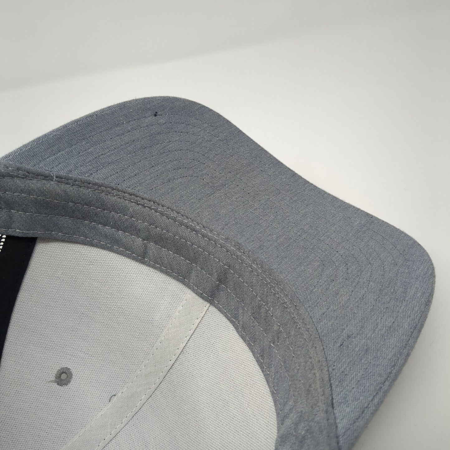 Idaho Roots Snapback Trucker Hat Gray One Size Mesh Back Adjustable