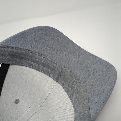 Idaho Roots Snapback Trucker Hat Gray One Size Mesh Back Adjustable