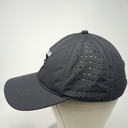 Pacific Headwear Baseball Cap Gray One Size Perforated Grit & Glue Polyester hat