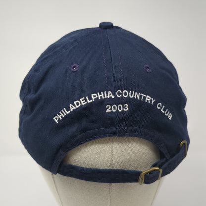 US Women's Amateur Slideback Hat Blue One Size Philadelphia Country Club