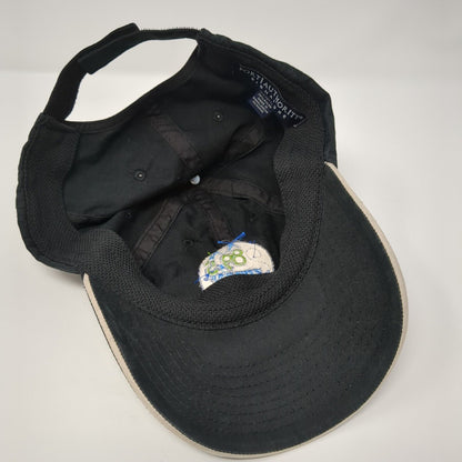 89.5 KTSY Strapback Hat Black One Size Embroidered Port Authority