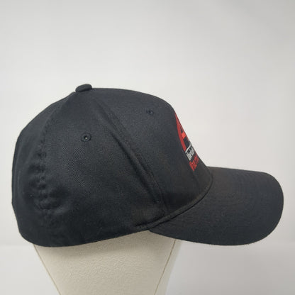 AIS Affordable Insurance Solutions Fitted Baseball Cap Black XL Flexfit Yupoong