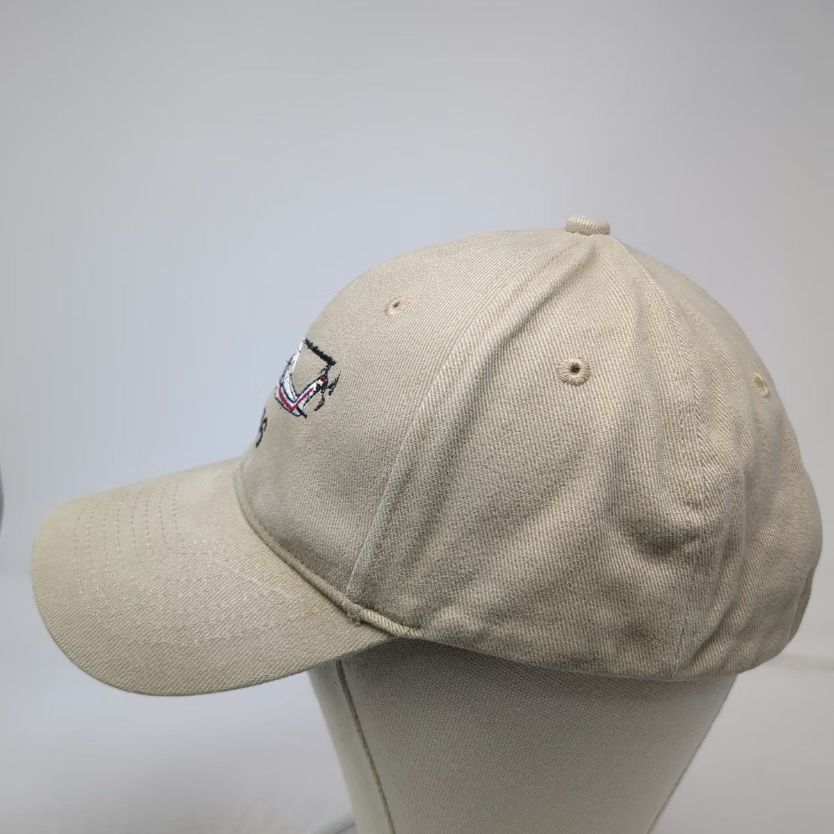 HeadShot Sikorsky S-76 Helicopter Beige One Size Baseball Cap Slideback Pin Hat