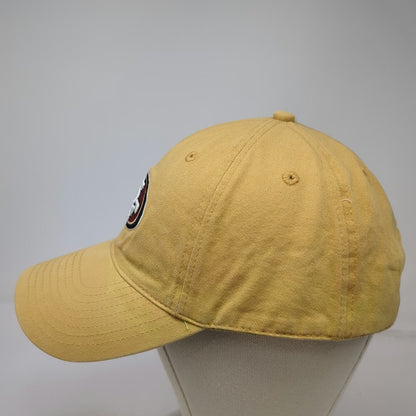 San Francisco 49ers NFL Yellow One Size Cotton Slideback Hat Logo Curved Brim