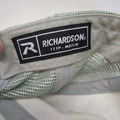 Richardson Trucker Hat Green Size L Digital Camo Mesh Snapback Altec Patch