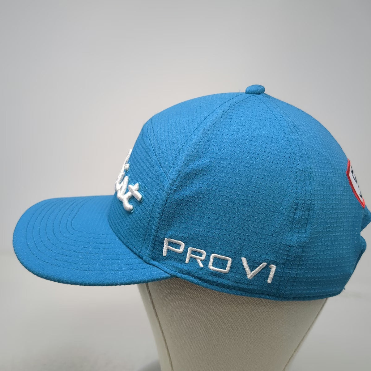 Titleist Snapback Hat Blue OSFM Pro V1 FootJoy FJ Golf Raised Sport Embroidery