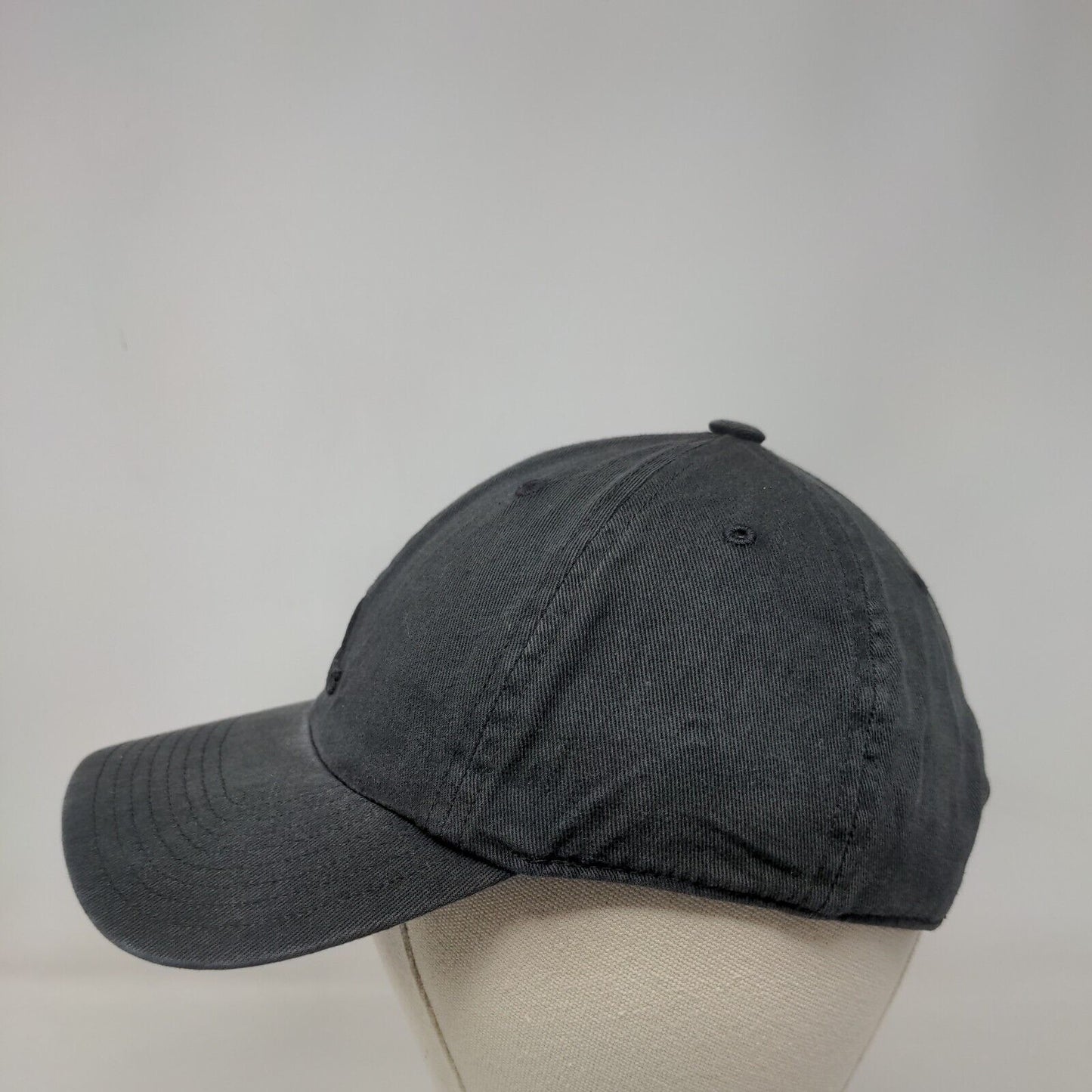 Adidas 3 Stripes Slideback Hat Black OSFA Adjustable Embroidered Solid