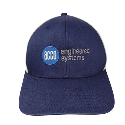 ACCO Engineered Systems Fitted Trucker Hat Blue S/M Port Authority