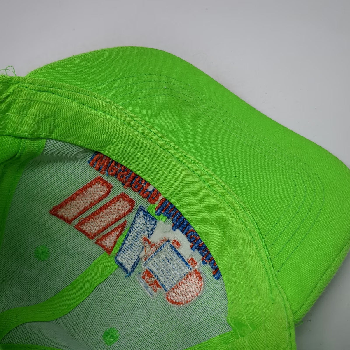 Western Industrial Motor Machine Green Baseball Cap One Size Strapback Hat