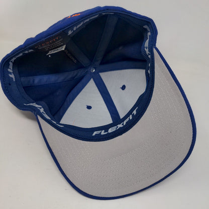 OVP Olde Village Pub Fitted Hat Blue S/M Embroidered Flexfit 6 Panel