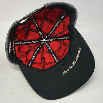 Fly Racing Snapback Hat Gray One Size Motocross Professional MX Equipment Gear